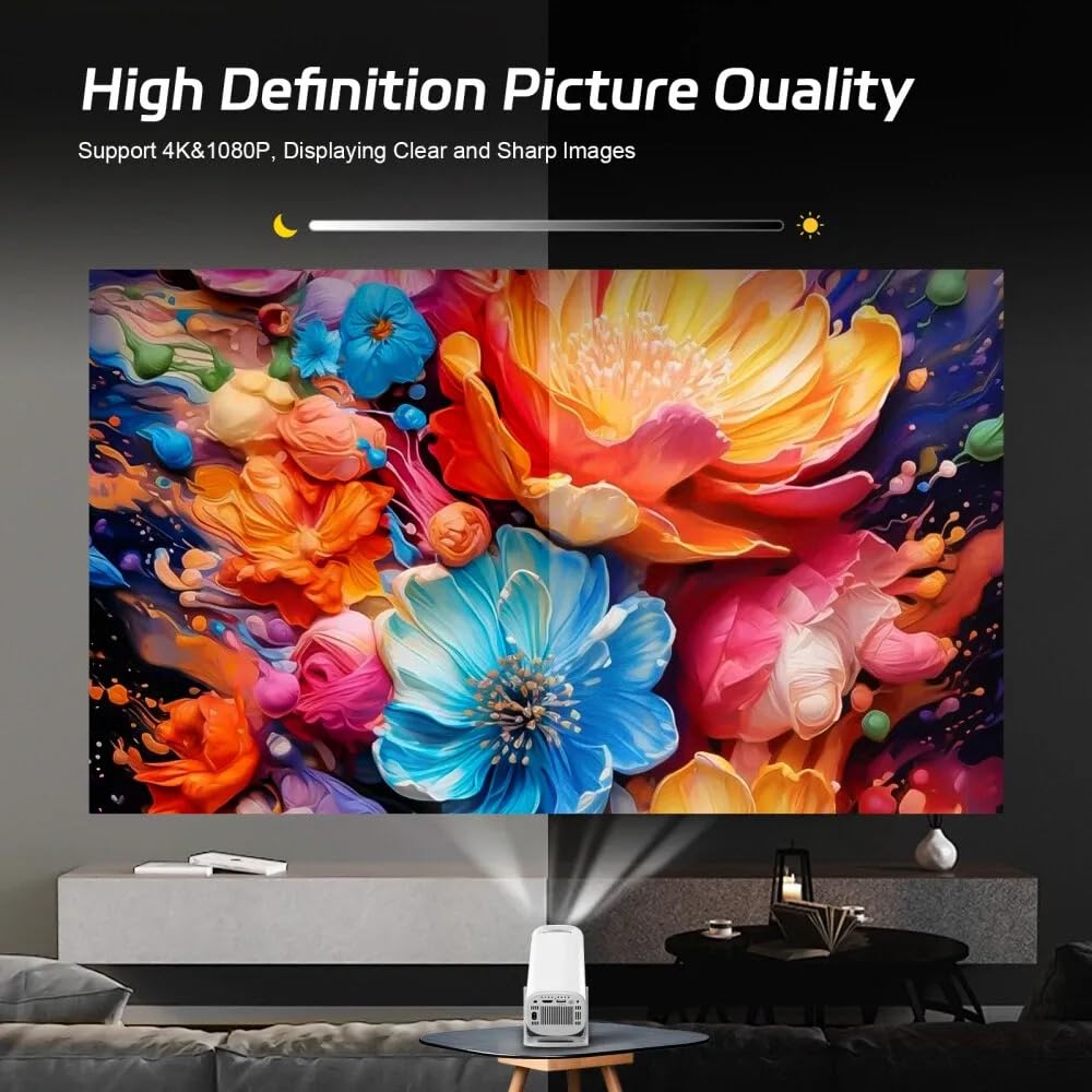 Hutshi Premium High Quality Portable Led Projector