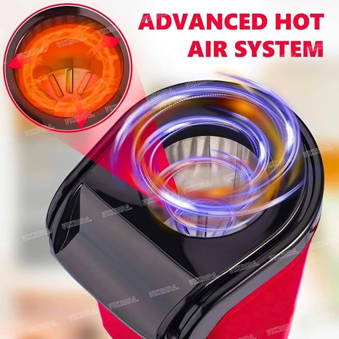 🎬 Mini Hot Air Popcorn Maker – Make Fresh, Crunchy Popcorn at Home in Minutes! 🍿