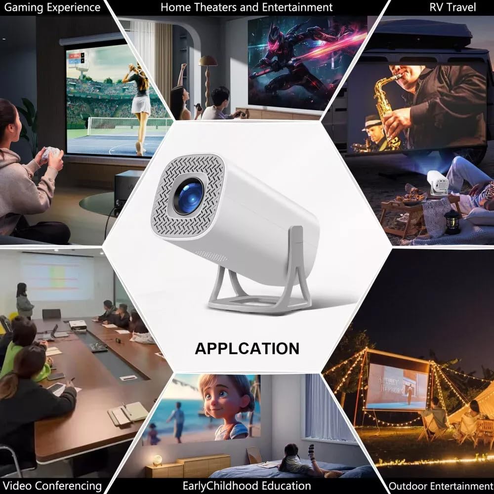 Hutshi Premium High Quality Portable Led Projector